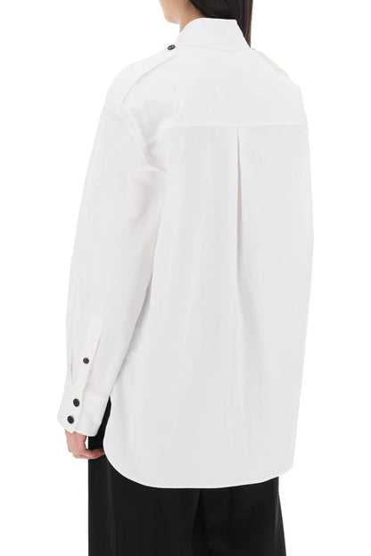 Khaite missa oversized shirt