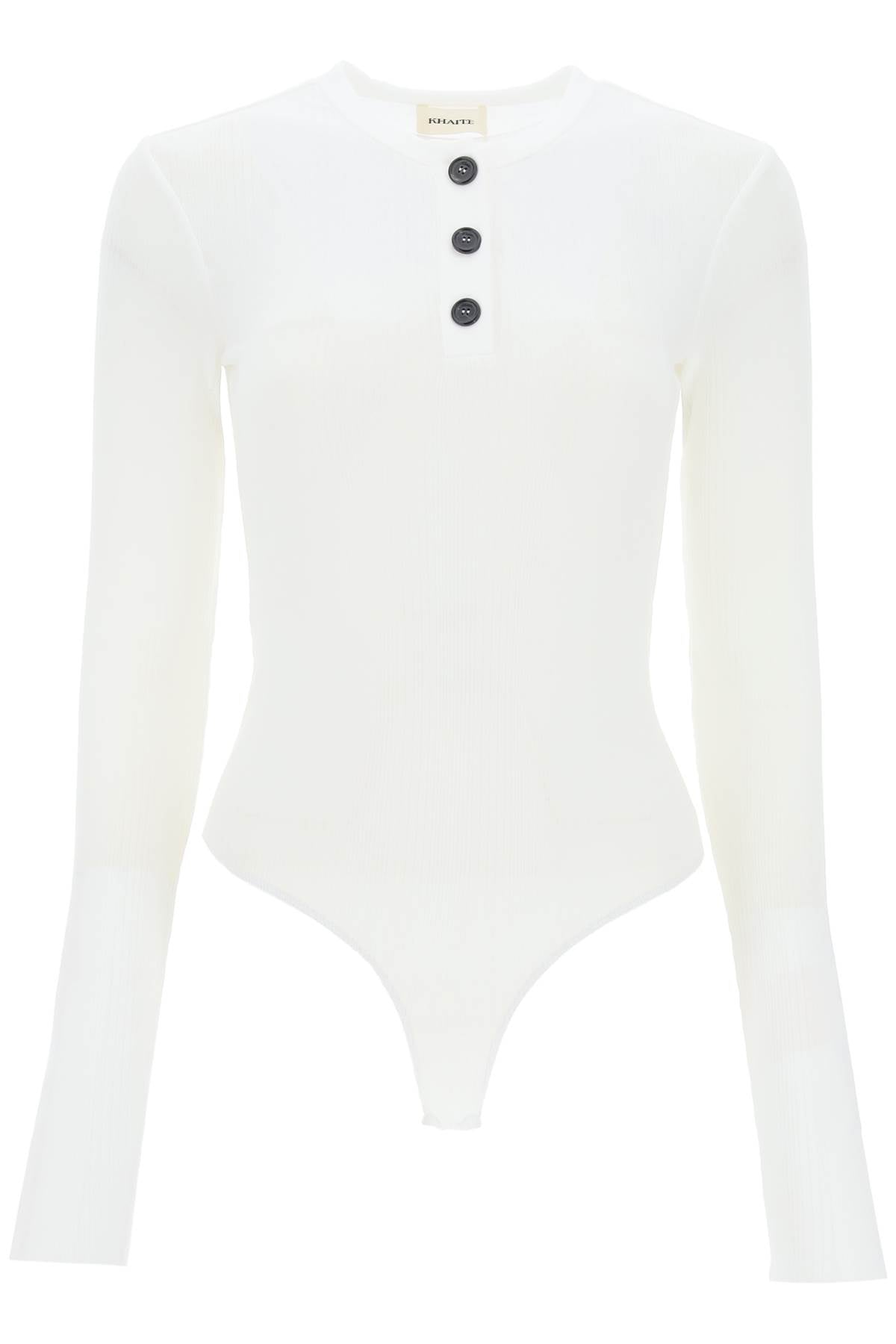 Khaite janelle ribbed bodysuit