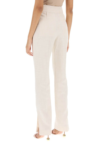 Jacquemus 'le pantalon tibau' slit pants