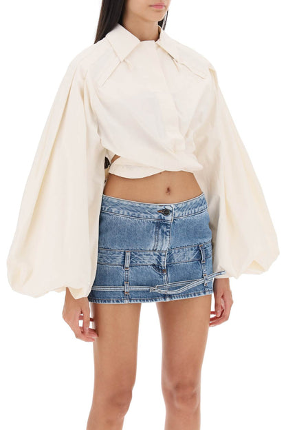 Jacquemus le haute bahia boule balloon-sleeve shirt