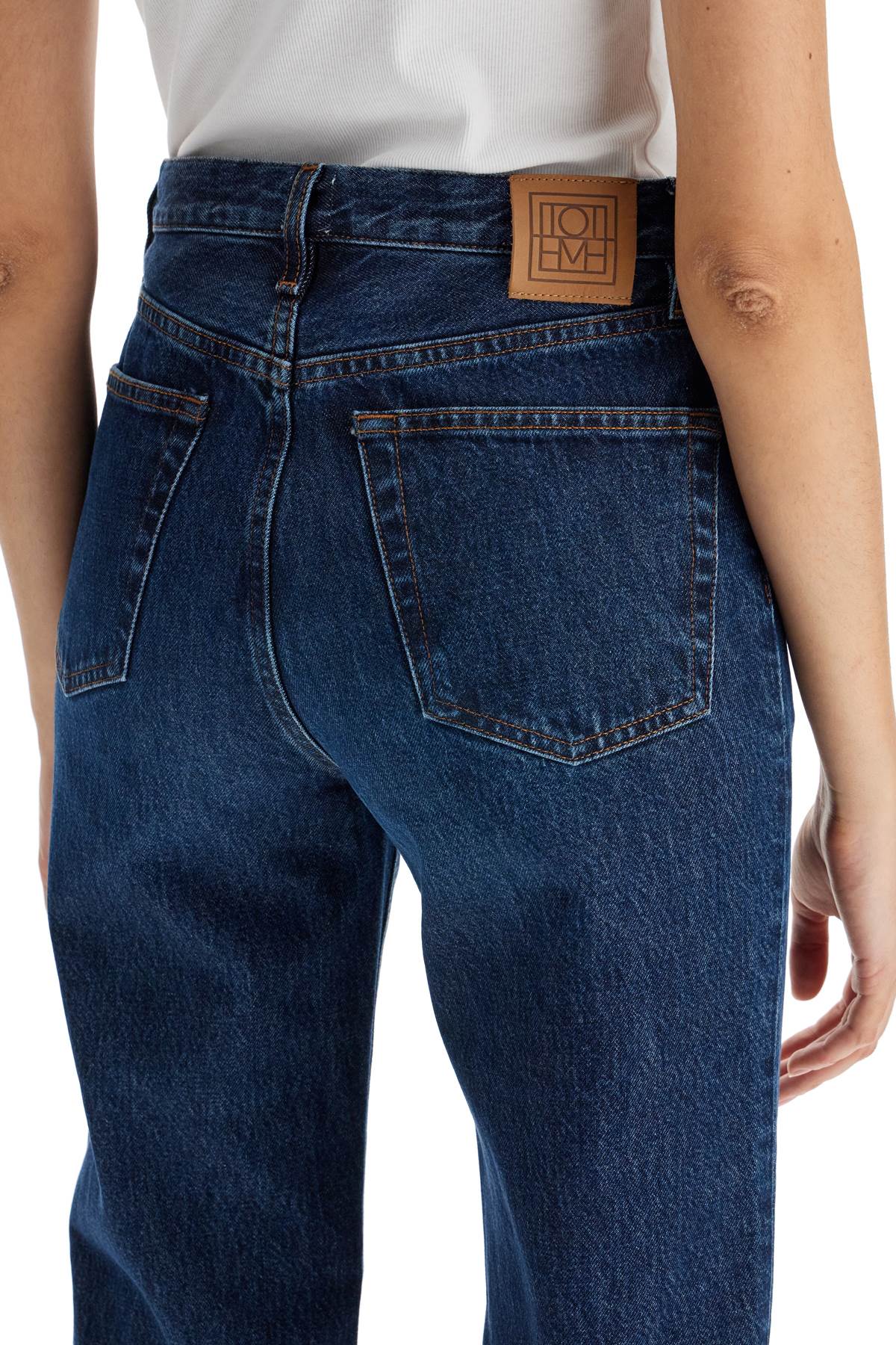 Toteme organic denim classic cut jeans