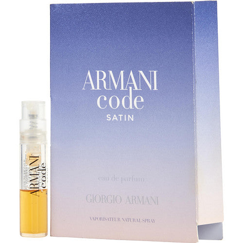 ARMANI CODE - EAU DE PARFUM SPRAY VIAL ON CARD (SATIN EDITION PACKAGING)