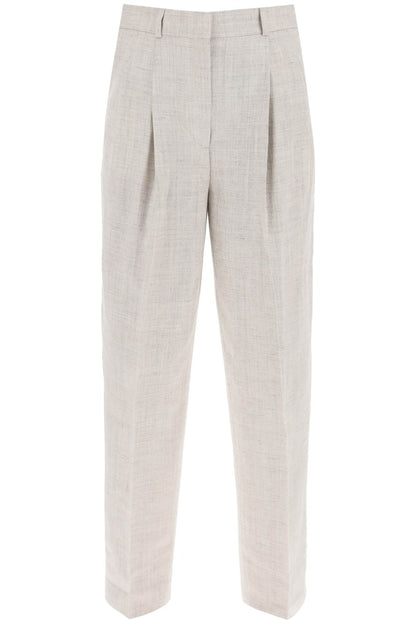 Toteme tailored trousers with double pleat