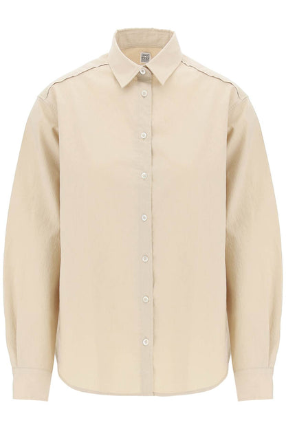 Toteme "signature crinkled fabric shirt