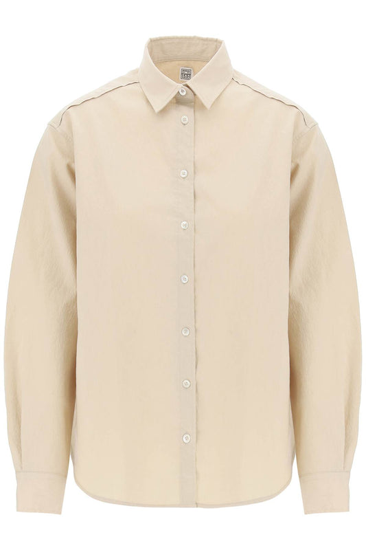 Toteme "signature crinkled fabric shirt