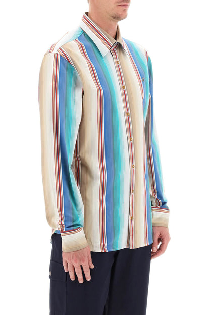 Vivienne Westwood striped ghost shirt