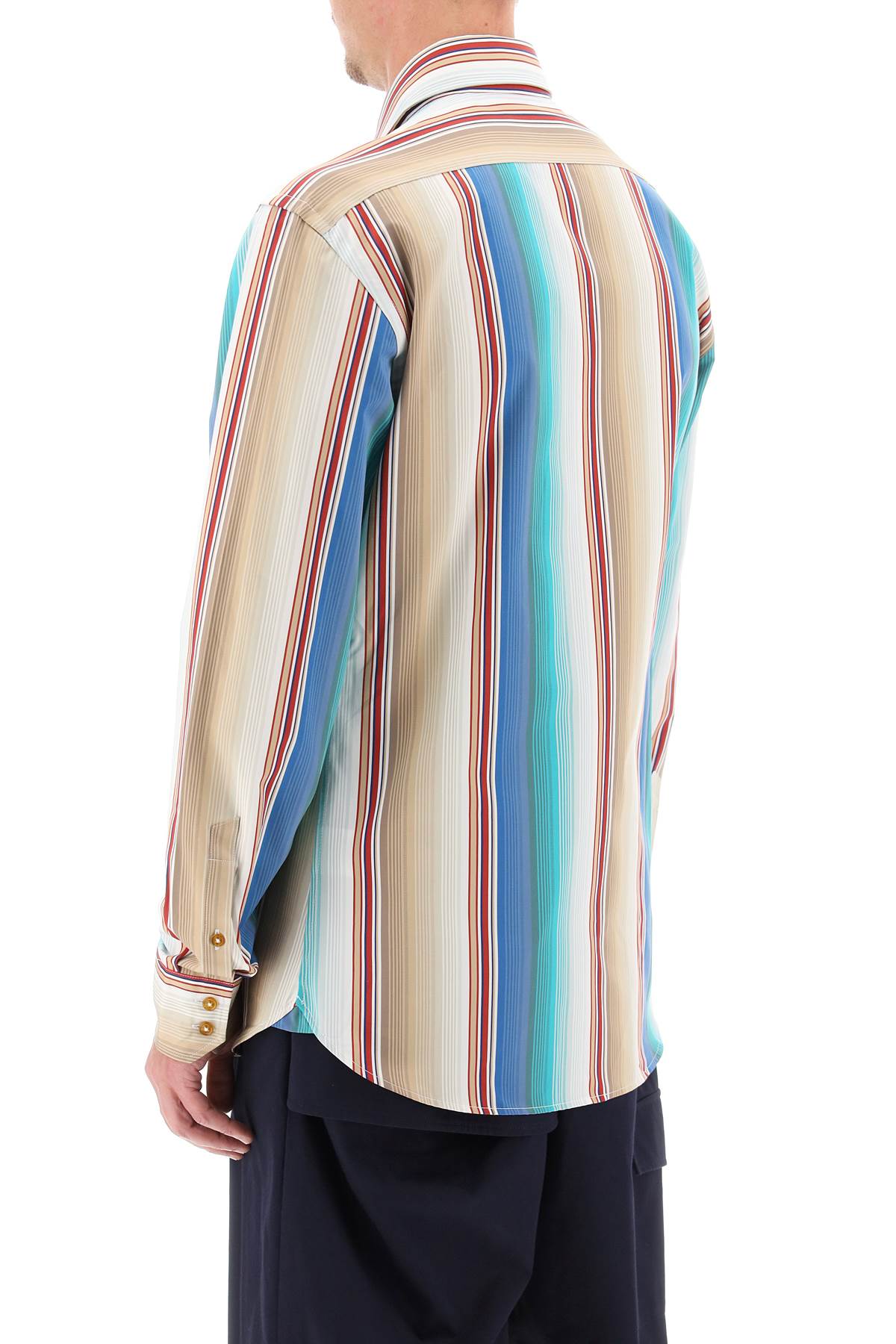 Vivienne Westwood striped ghost shirt