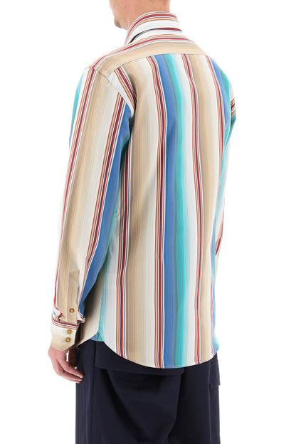 Vivienne Westwood striped ghost shirt