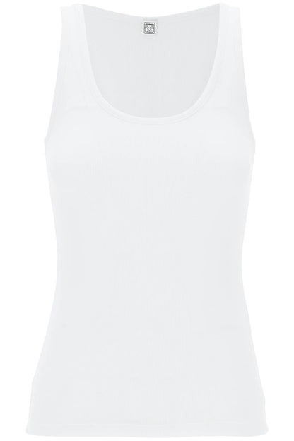 Toteme "ribbed jersey tank top with