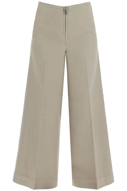 Toteme zip-front wide trousers