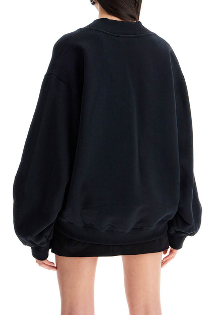 The Attico oversized sweatshirt with deep v-neck