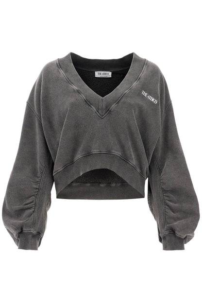 The Attico "oversized v-neck sweatshirt