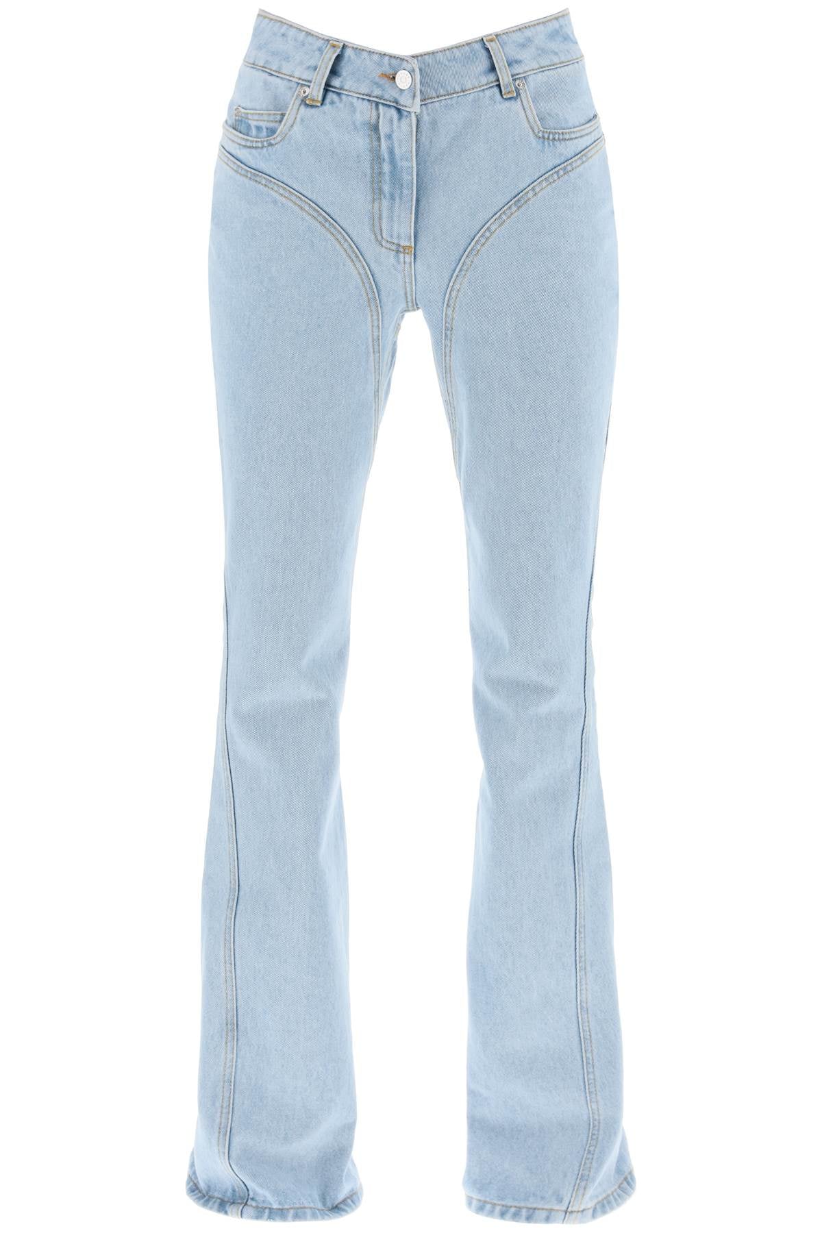 Mugler skinny flared jeans