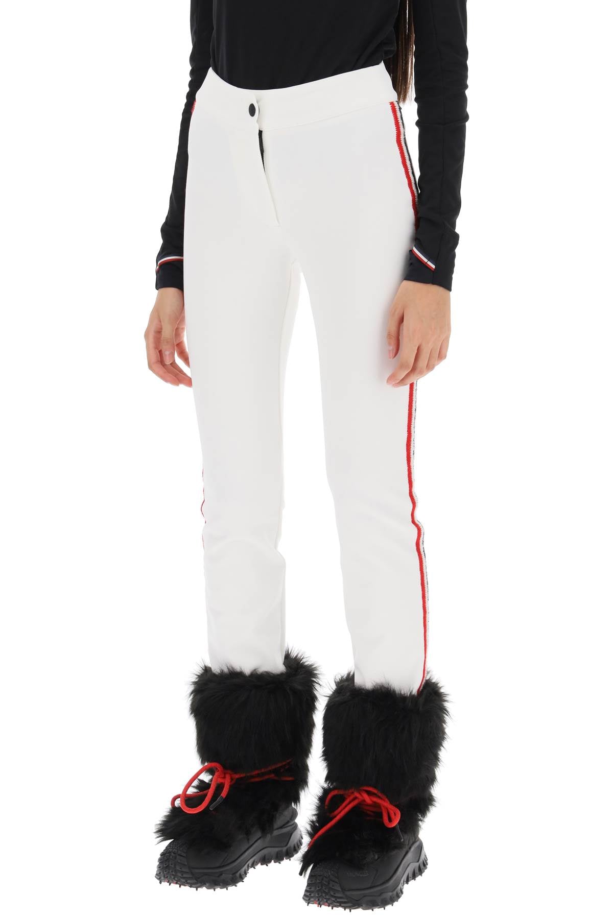 Moncler Grenoble sporty pants with tricolor bands