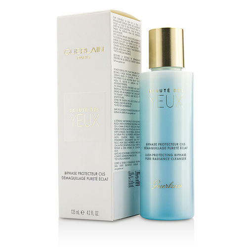 GUERLAIN - Pure Radiance Cleanser - Beaute Des Yuex Lash-Protecting Biphase Eye Make-Up Remover  --125ml/4oz