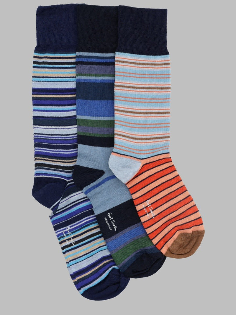 3-PACK CALZINI A RIGHE