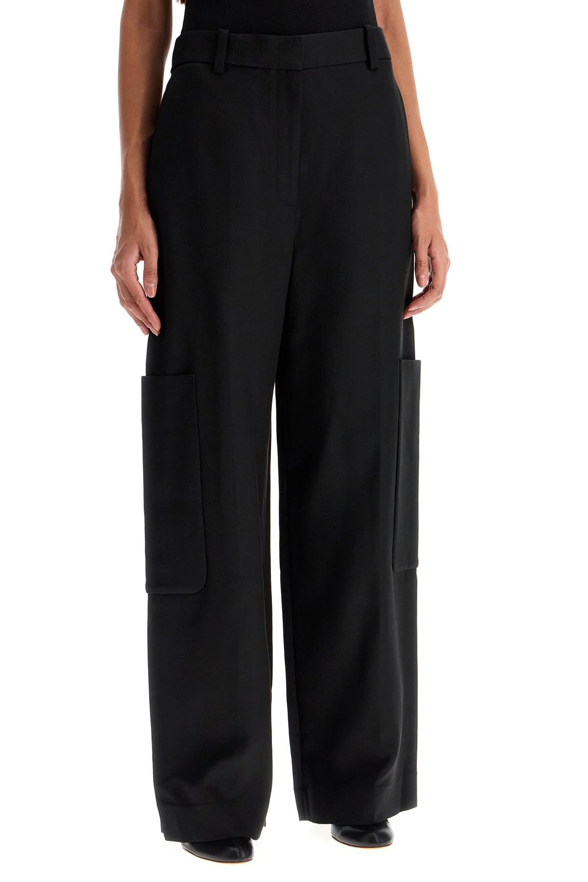 Khaite wide leg pants