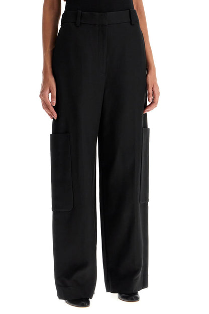 Khaite wide leg pants