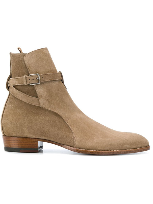 Saint Laurent  Boots Beige