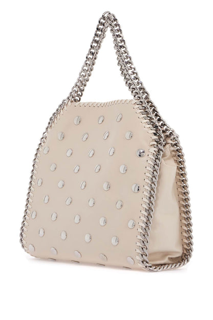 Stella McCartney mini falabella tote bag with studs