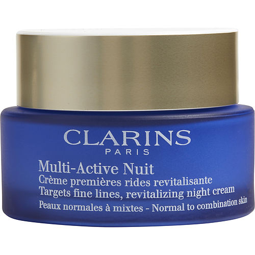 Clarins - Multi-Active Night Targets Fine Lines Revitalizing Night Cream - For Normal To Combination Skin  --50ml/1.6oz