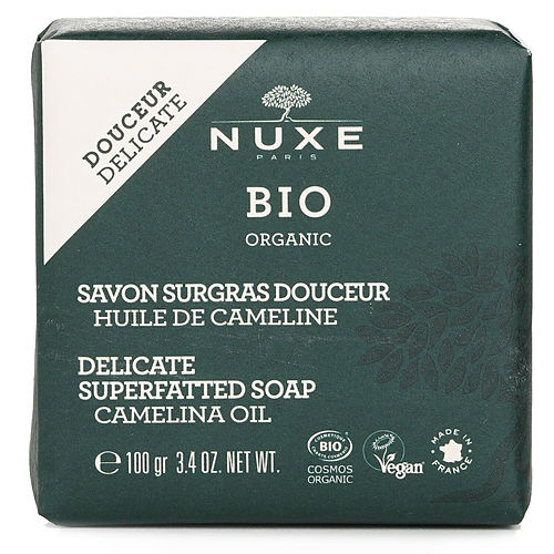 Nuxe - Bio Organic Delicate Superfatted Soap Camelina Oil  --100g/3.4oz