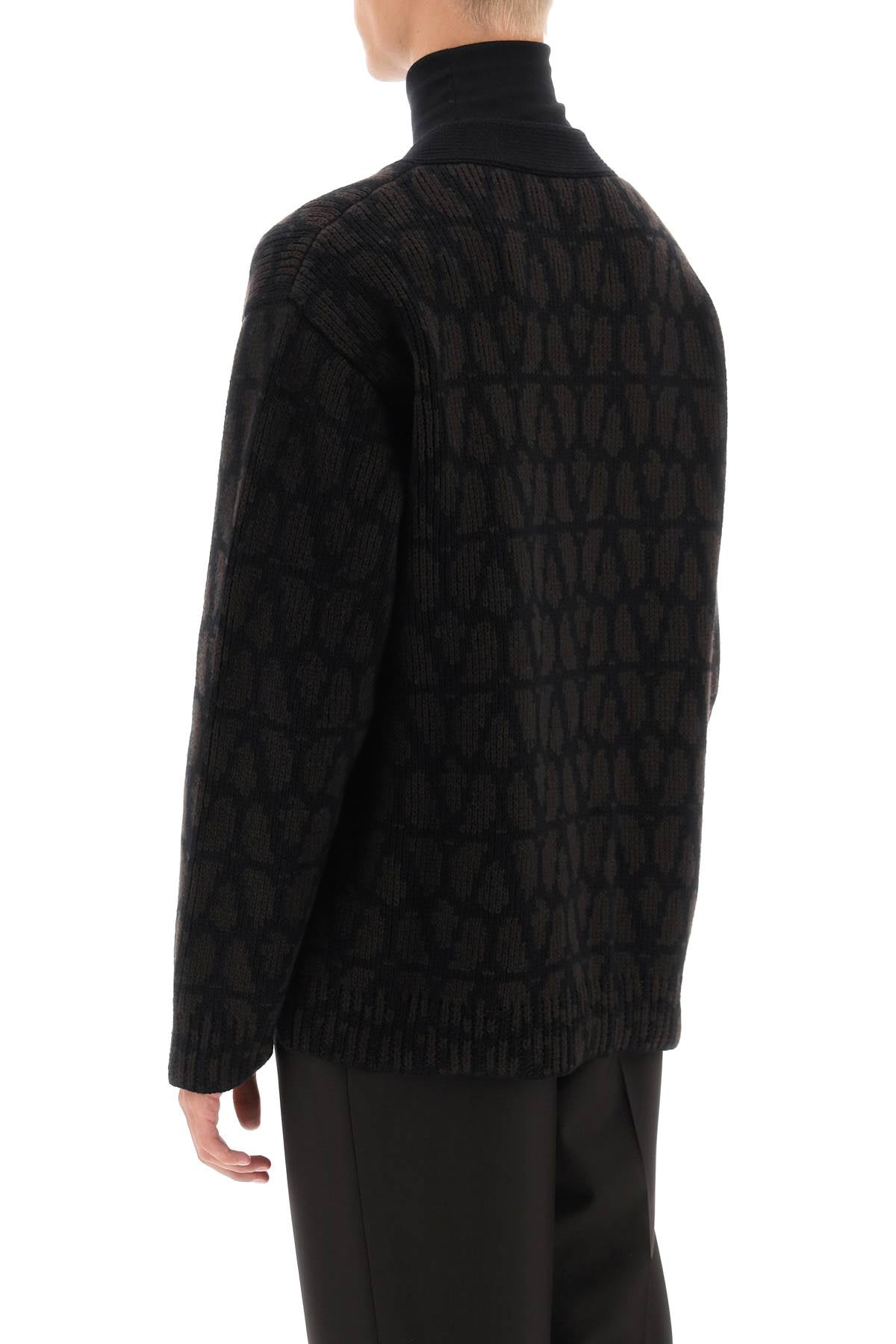 Valentino Garavani toile iconographe cardigan