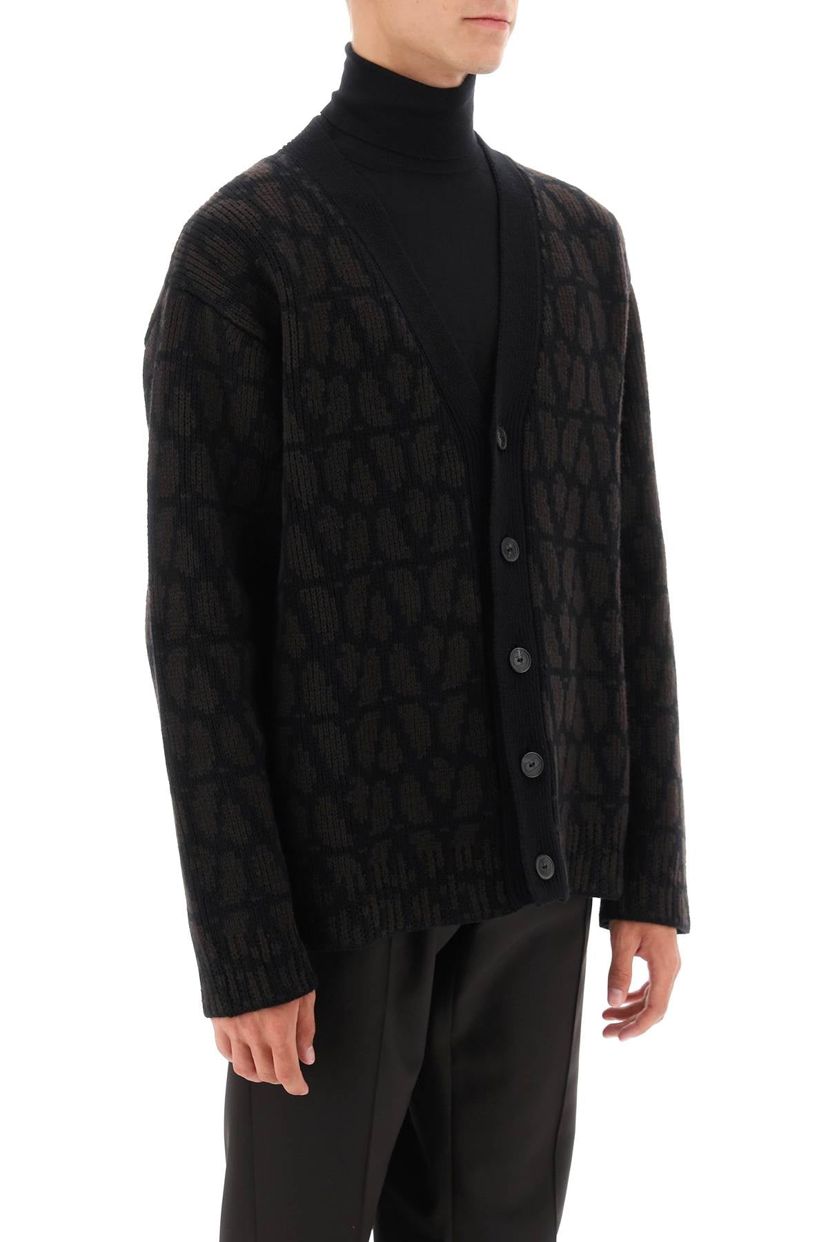 Valentino Garavani toile iconographe cardigan