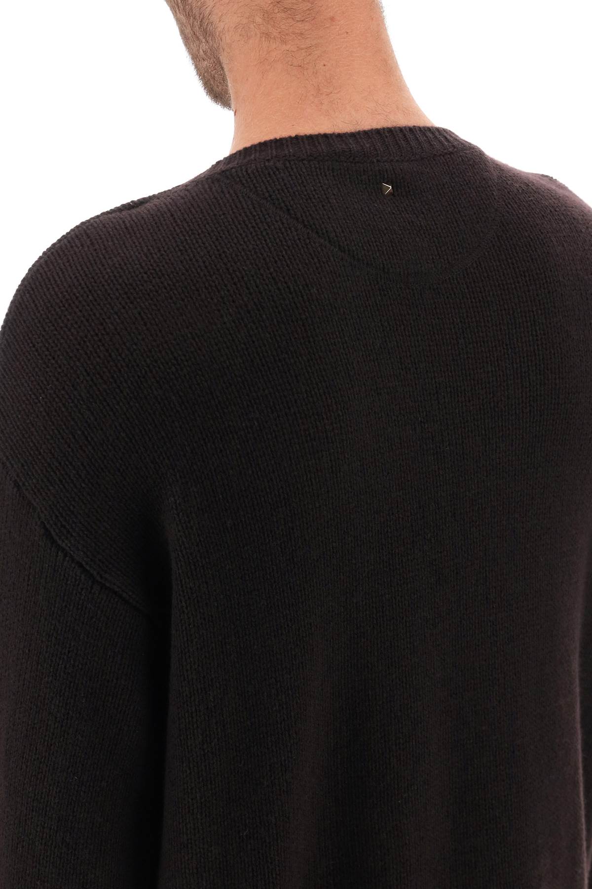 Valentino Garavani cashmere sweater with stud