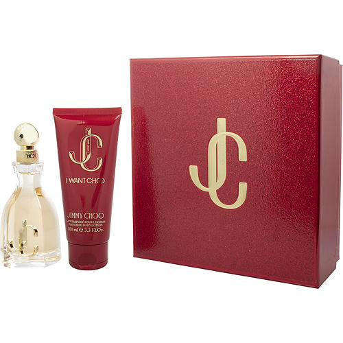 JIMMY CHOO I WANT CHOO - EAU DE PARFUM SPRAY 2 OZ & BODY LOTION 3.3 OZ