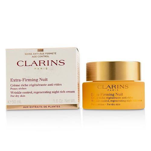 Clarins - Extra-Firming Nuit Wrinkle Control, Regenerating Night Rich Cream - For Dry Skin  --50ml/1.6oz