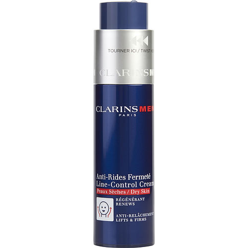 Clarins - Men Line Control Cream- For Dry Skin--50ml/1.7oz