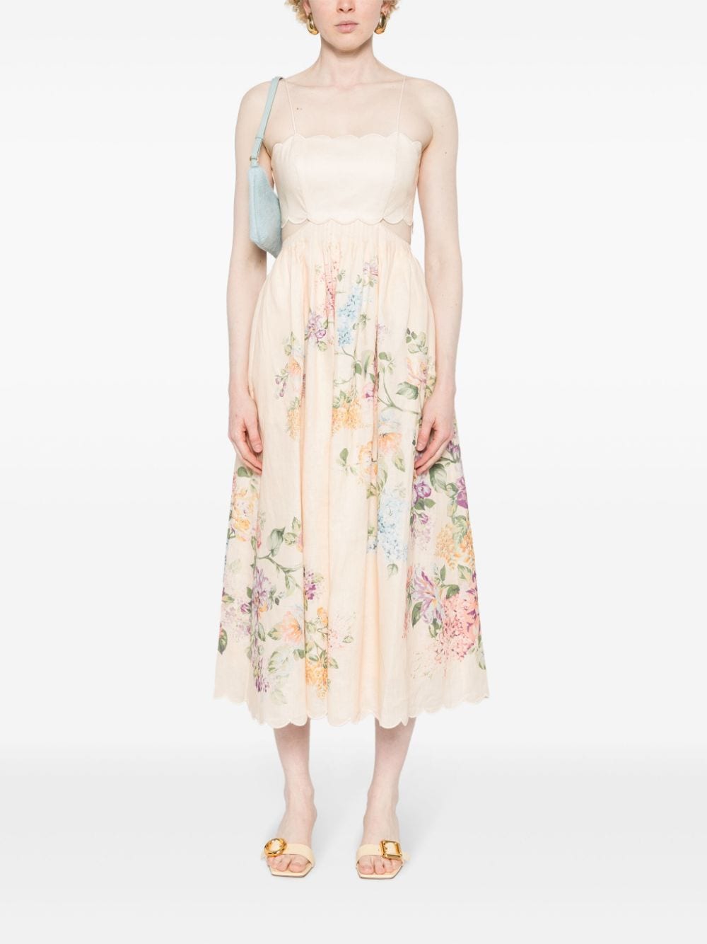 Zimmermann Dresses Beige