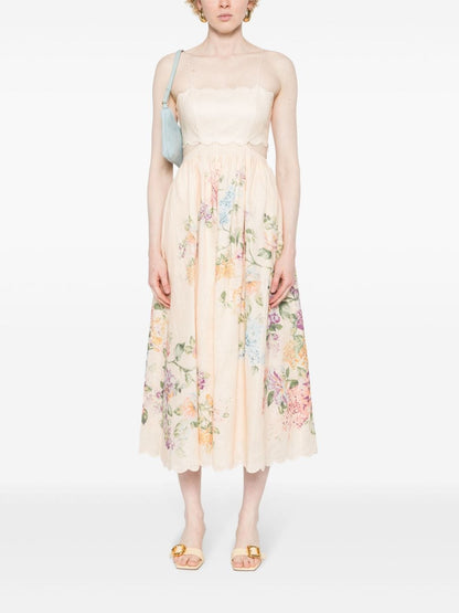 Zimmermann Dresses Beige