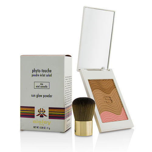 Sisley - Phyto Touche Sun Glow Powder With Brush - # Trio Miel Cannelle  --11g/0.38oz