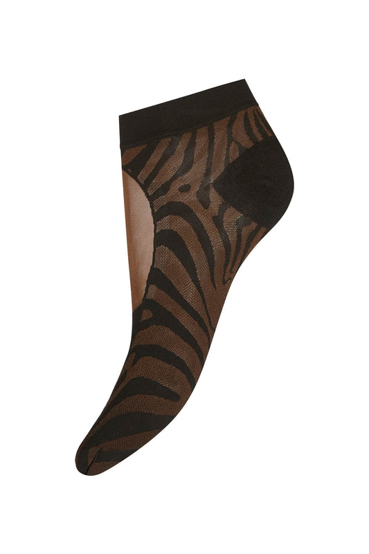 GCDS X Wolford animalier socks