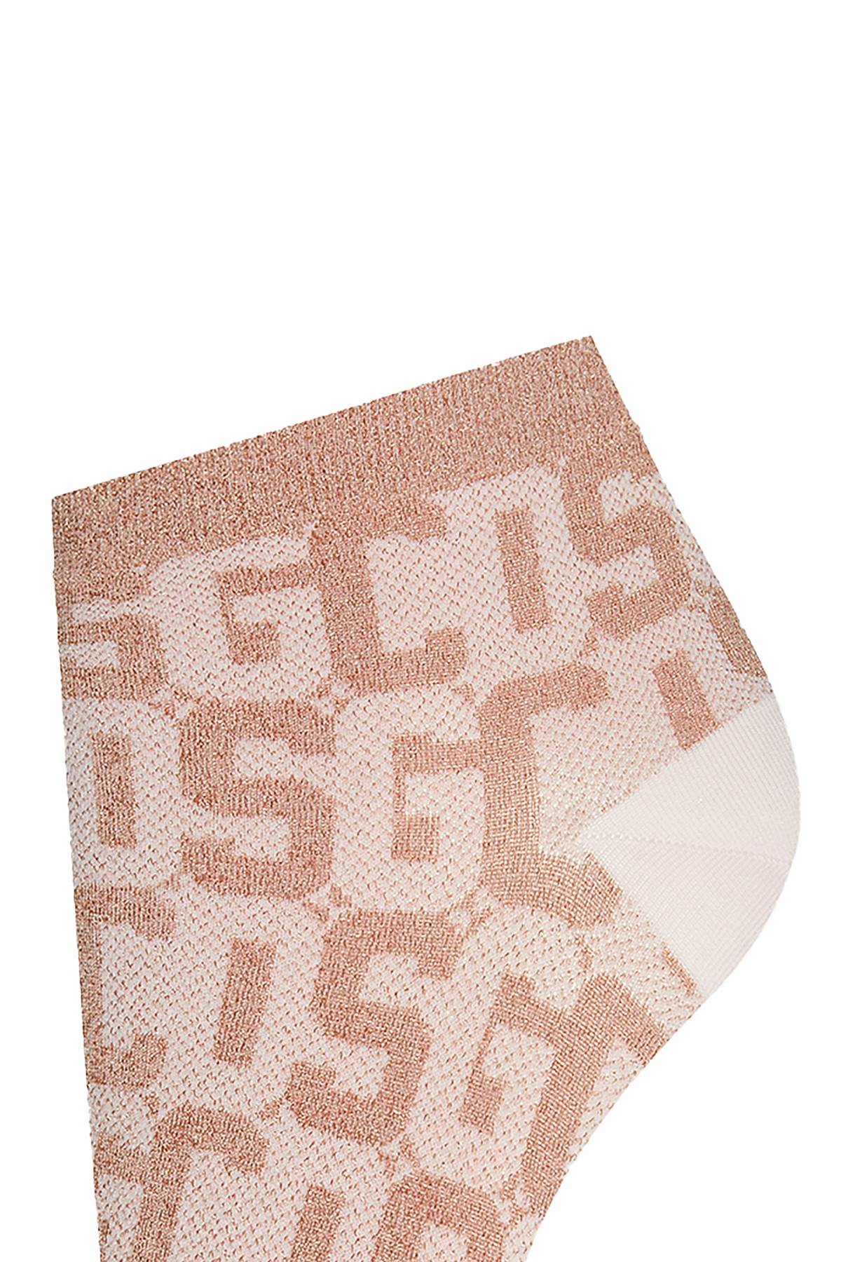 GCDS X Wolford monogram socks