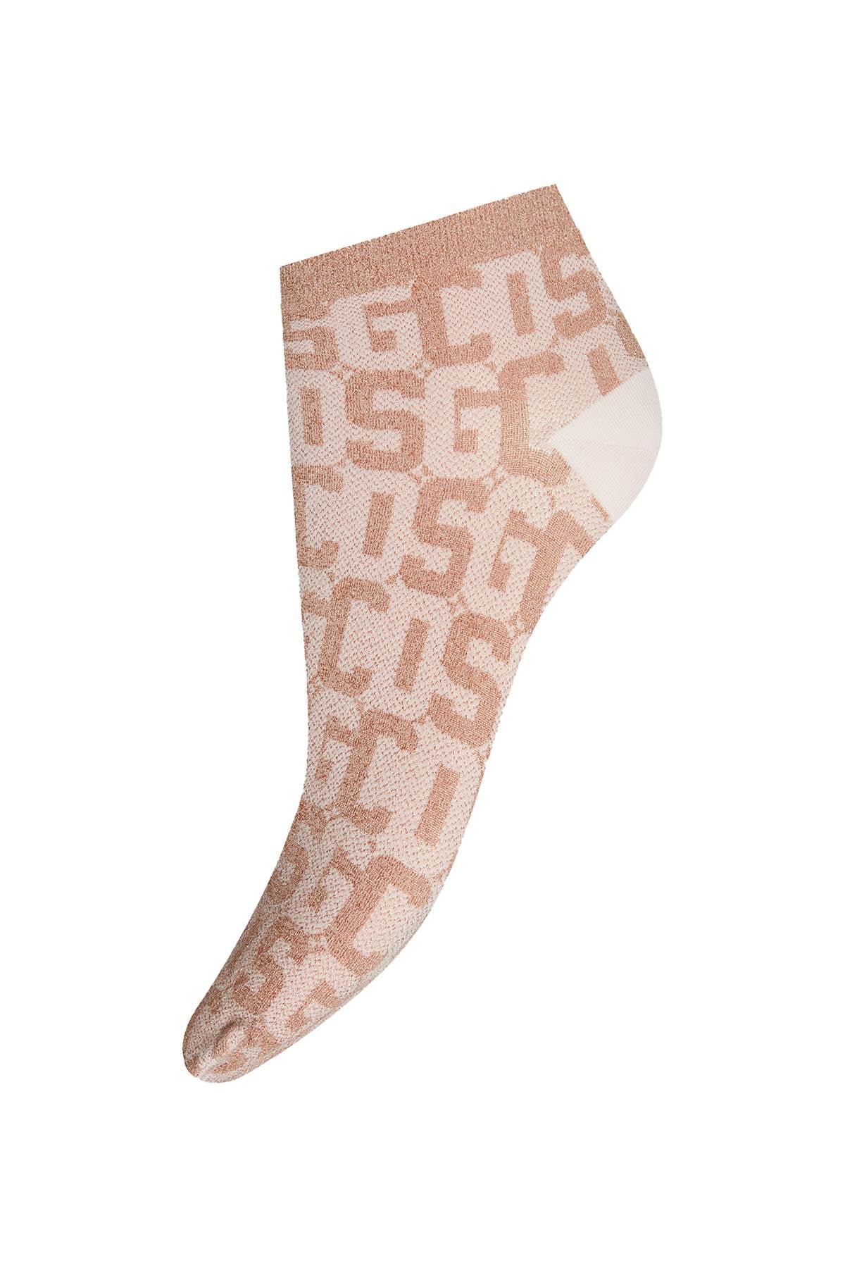 GCDS X Wolford monogram socks