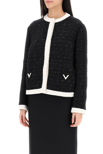 Valentino Garavani glaze tweed jacket