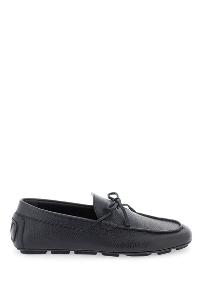 Valentino Garavani leather loafers with bow