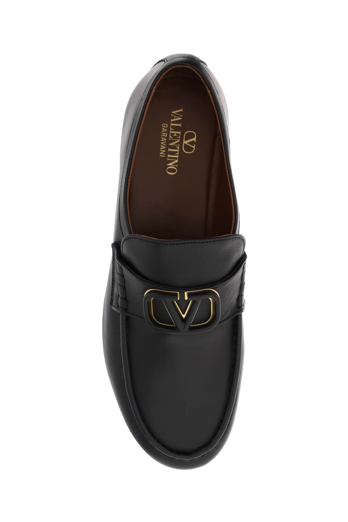 Valentino Garavani vlogo signature calfskin nappa