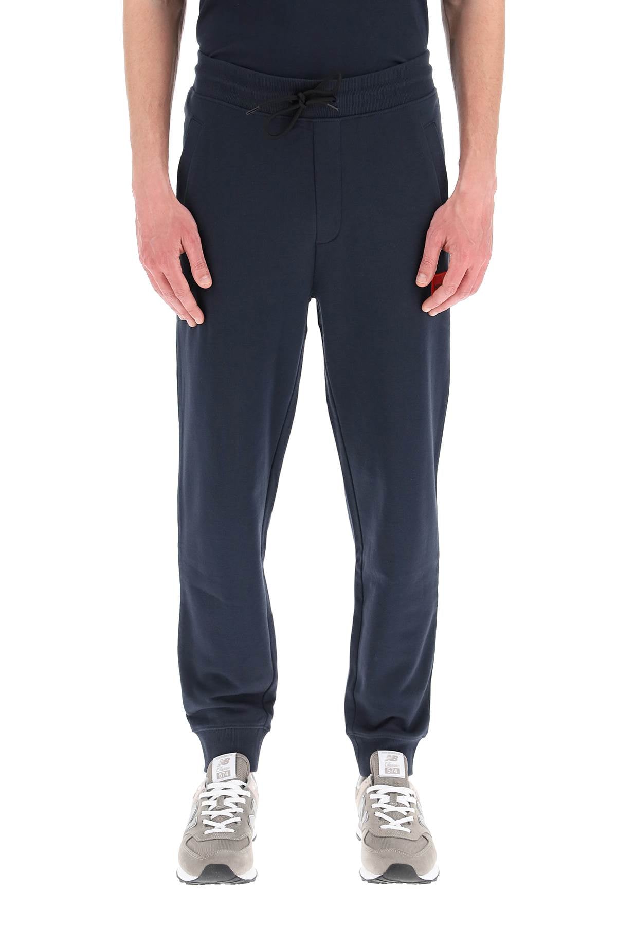 Hugo logo patch sweatpants