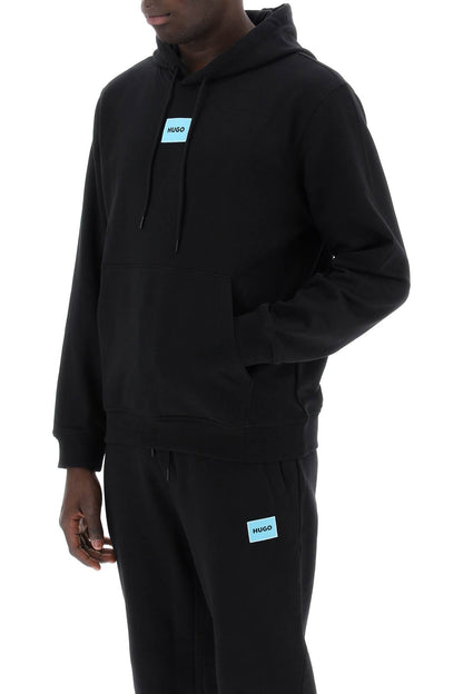 Hugo daratschi logo patch hoodie