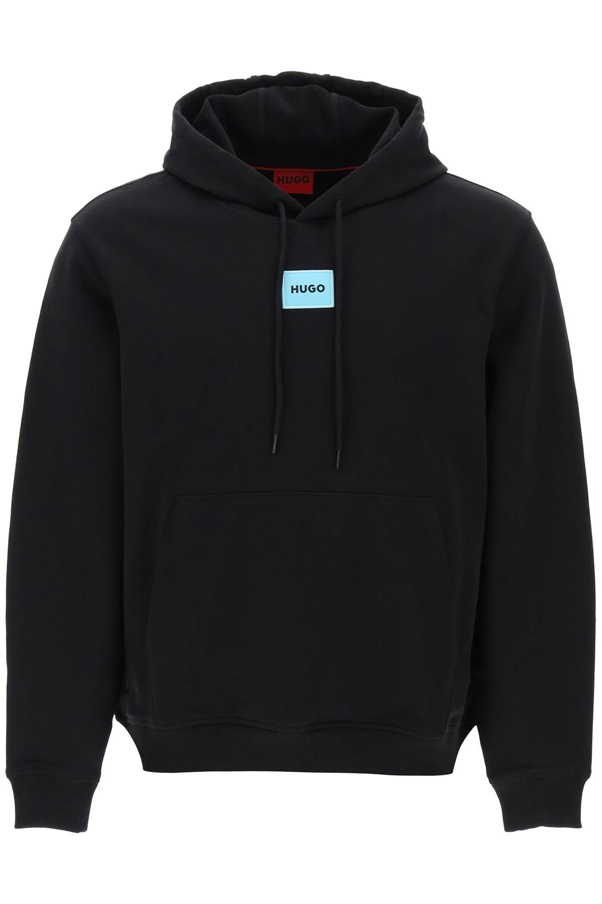 Hugo daratschi logo patch hoodie