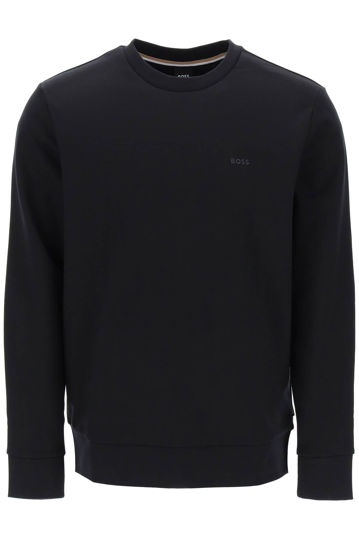 Boss french terry crewneck sweatshirt