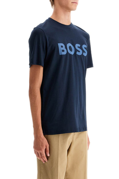 Boss logo print t-shirt