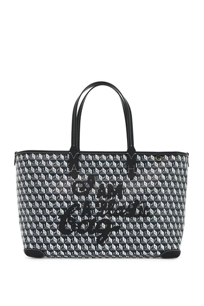 Anya Hindmarch i am a plastic bag zipped motif tote bag