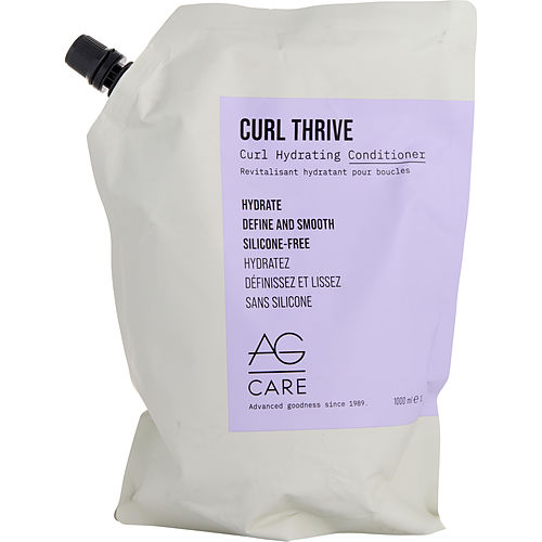 AG HAIR CARE - CURL THRIVE HYDRATING CONDITIONER (NEW PACKAGING) 33.8 OZ