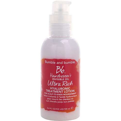BUMBLE AND BUMBLE - HAIRDRESSER'S INVISIBLE OIL ULTRA RICH HYALURONIC TRETAMENT LOTION 3.4 OZ