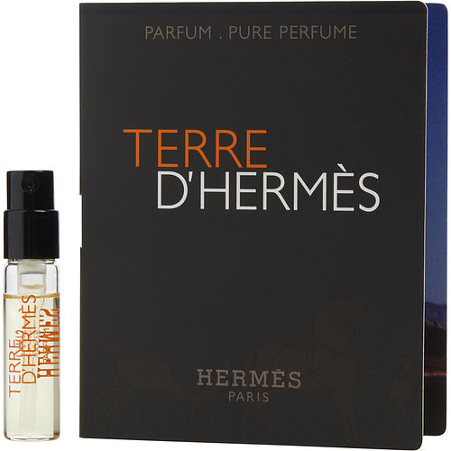 TERRE D'HERMES - PARFUM SPRAY VIAL ON CARD